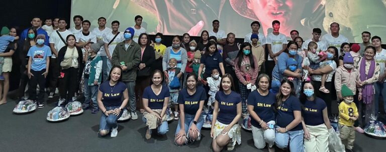 Law office in Cebu hosts Moana 2 screening and gift-giving event for children with cancer